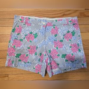 Crown & Ivy Womens Floral Stripe Shorts